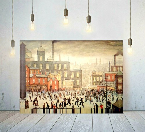 Lowry our town - lowry, painting