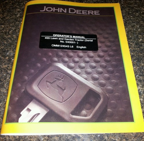 New john deere 455 - john, operators