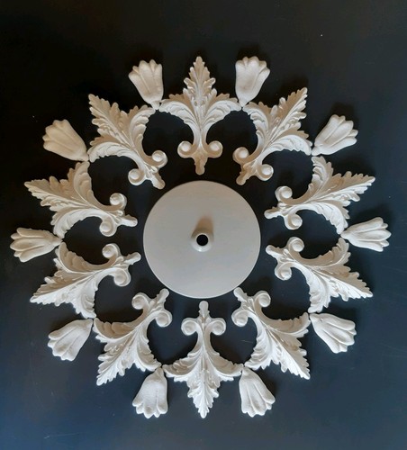 Decorative plaster pieces - plaster,