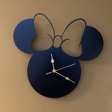 Minnie Mouse Metal Wall Clock