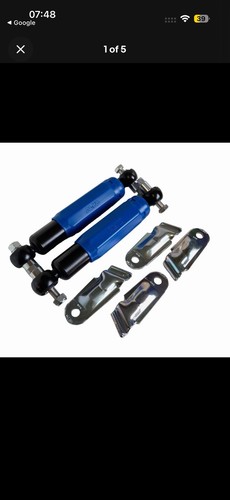 Alko shockers blue twin axle - alko,