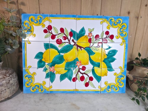 Italian ceramic hand painted - italian,