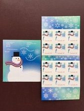 Canada Stamp Booklet - 2005  50-cent CHRISTMAS(Snowman)  BKT of 12 Stamps  BK313