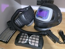 3M 9100 Fx Air Fed Welding Mask Adflo auto Dark genuine 