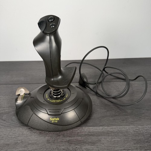 Saitek st110 joystick - pc, black