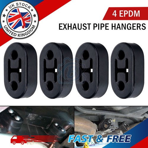 Universal rubber exhaust - 4x,