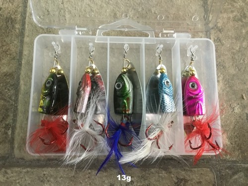 Deluxe spinners 13g fish head - spinners,