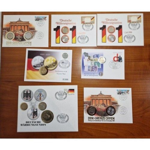 Germany numismatic covers - numismatic,
