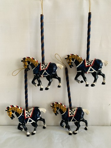 Carousel horses christmas set - carousel,