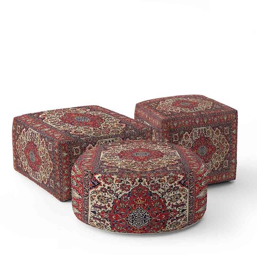 Persian rug pouffe classic - pouffe,
