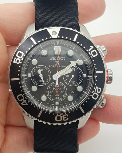 Seiko solar divers chronograph - solar,