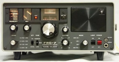 Yaesu frg7 frg receiver - yaesu, frg-7