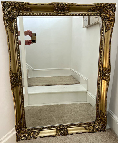 Large ornate gold gilt baroque - large,