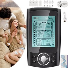 Muscle Stimulator Massager Electronic Pulse Massager Dual Channel TENS Machine