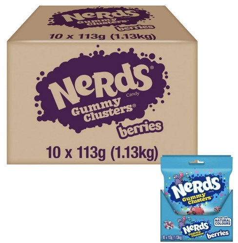 Nerds gummy clusters candy - nerds,