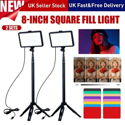 2set led video lighting - 8”,