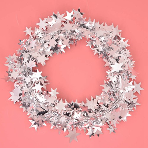 Star shaped tinsel wire - star,