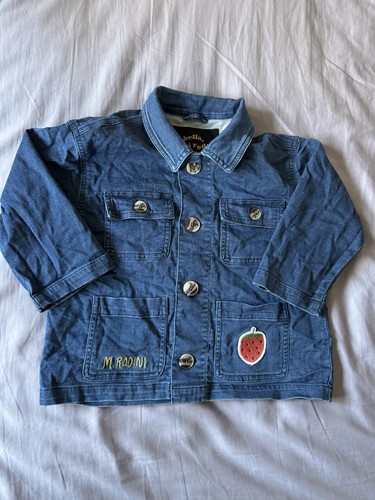 Mini rodini blue denim - denim, jacket