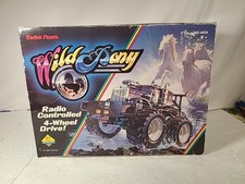 Vintage Radio Shack Wild Pony 4x4 RC truck In Box from 1989 - Works