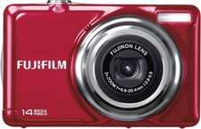 Fujifilm FinePix JV300 Red 14 Mpix Fujinon 3x Optical Zoom