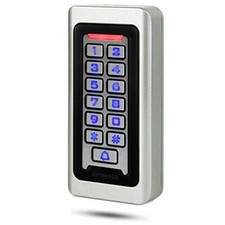 Digital Keypad Metal Access Control Waterproof 26 Backlight Rainproof Silver
