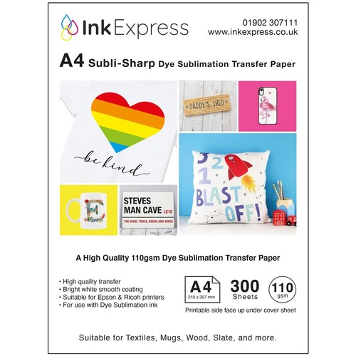 110gsm dye sublimation - 110gsm,