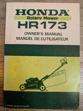 Honda HR173 petrol lawnmower