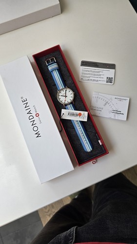 Mondaine classic 40mm white - 40mm,