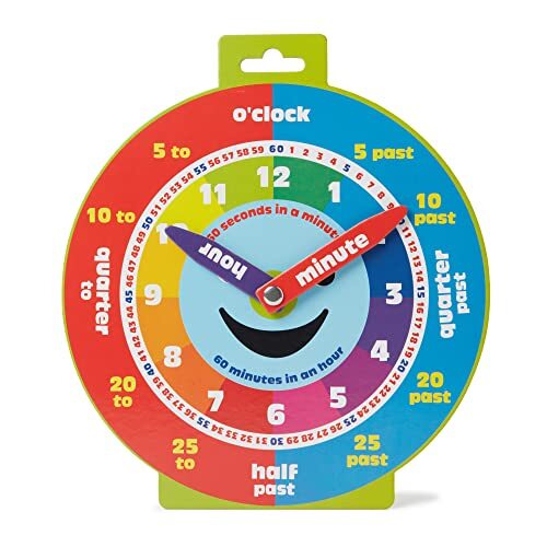 Learn tell the time clock - learn,