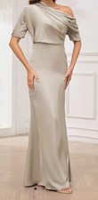 Satin Occasion Dress