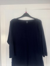 Marks & Spencer The Slim Navy Blue Top Size 16 Excellent Condition Worn once