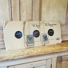 78Rpm Gramophone Record X3 Sir