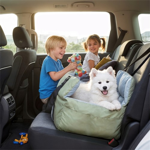 Dog car seat - safe, belt