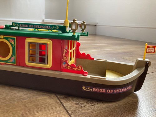 Sylvanian families canal boat - sylvanian,