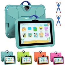 2025 Kids Tablet 7 Inch, Android, 8GB+256GB Storage, Bundle, WIFI, Free Case NEW