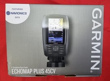 Garmin ECHOMAP  Plus  45cv-4" GPS Chartplotter/Sonar Combo Blue Chart (Brandnew)