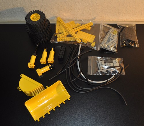 Lego parts for 8862 backhoe - for,