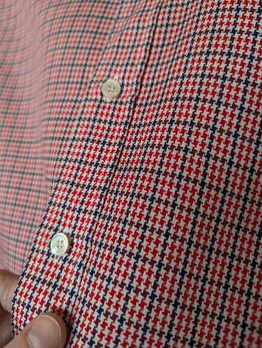 Mens vintage houndstooth shirt - mens,