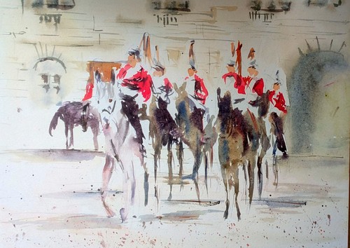 Original watercolour painting - watercolour,