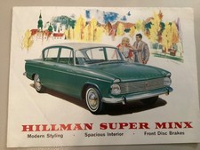 Hillman Super Minx 1963-64 UK