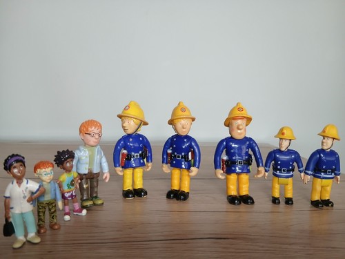 Fireman sam set vintage - set,
