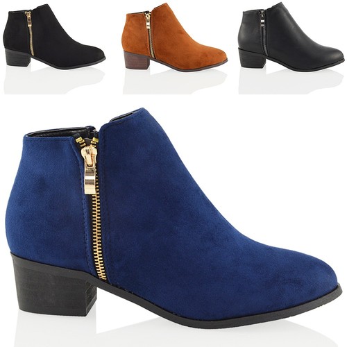 Womens ladies low heel block - womens,