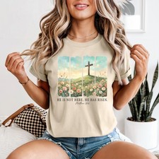 Womens Easter Christian Tshirt