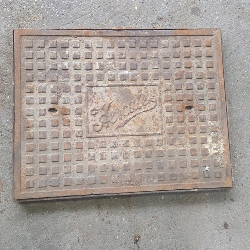 Cast iron manhole - cast,