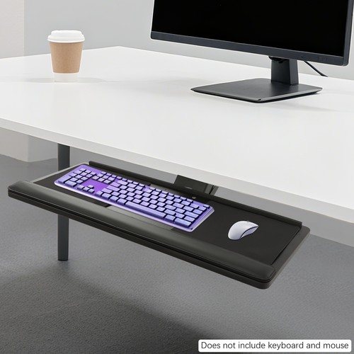 Under desk keyboard tray - desk,