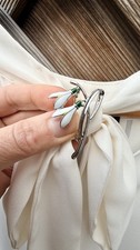 Snowdrop Flower Brooch Spring