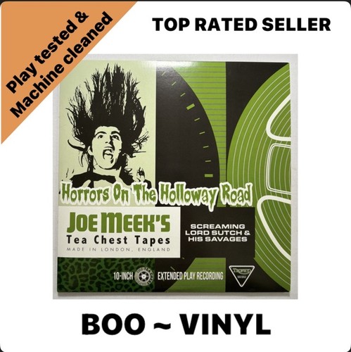 Joe meek tea chest - meek's, tapes