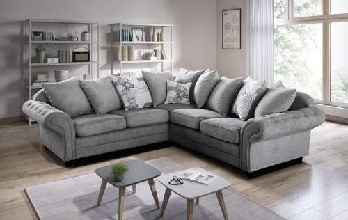 Chesterfield corner sofa - corner, 3+2