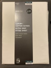 M&S Home White King Size 600