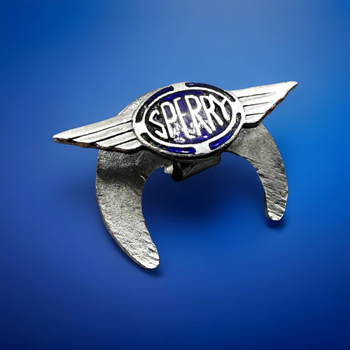 Vintage pin badge sperry - badge,
